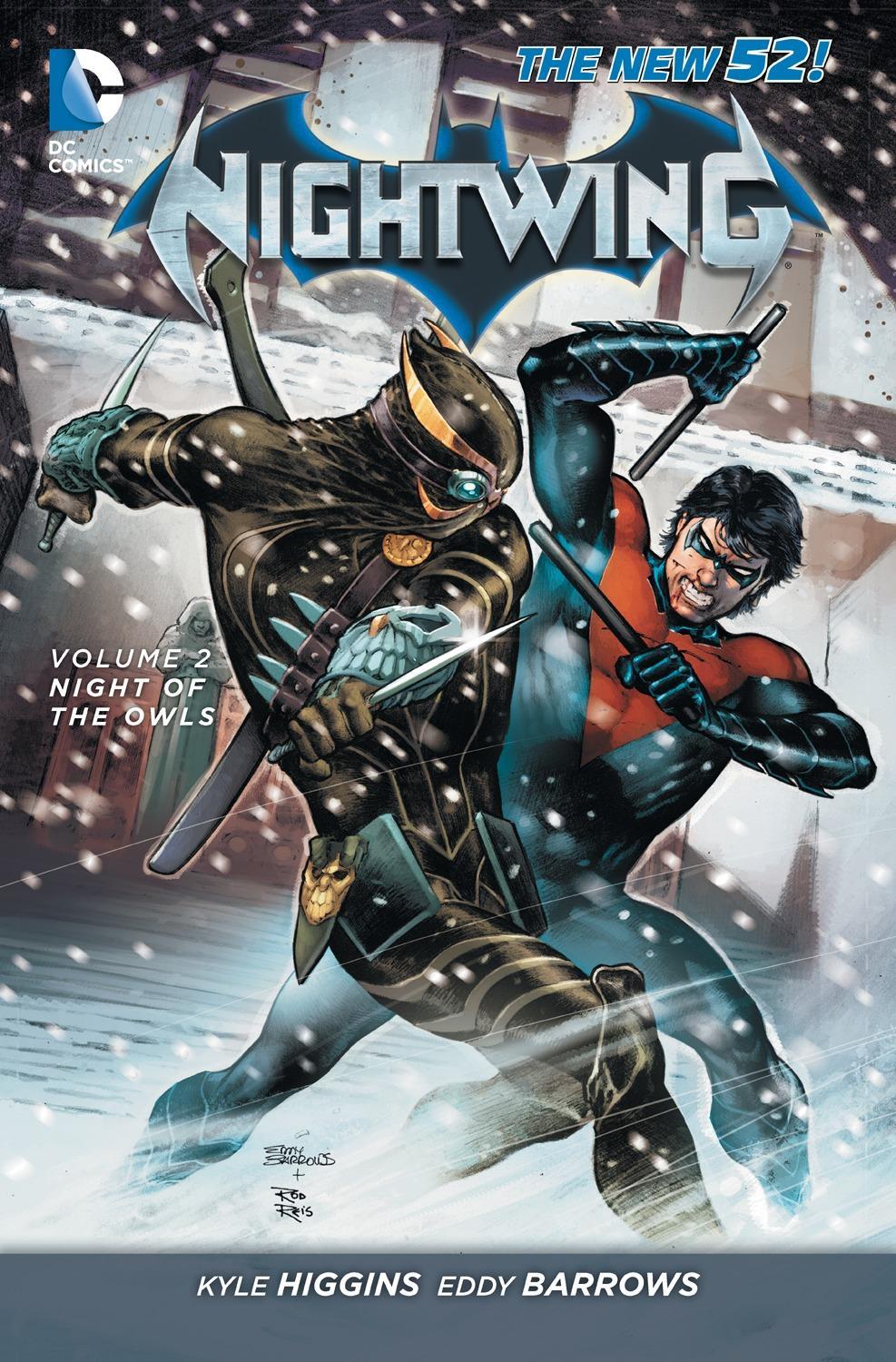 Vorderes Coverbild Nightwing Vol. 2: Night of the Owls (the New 52)