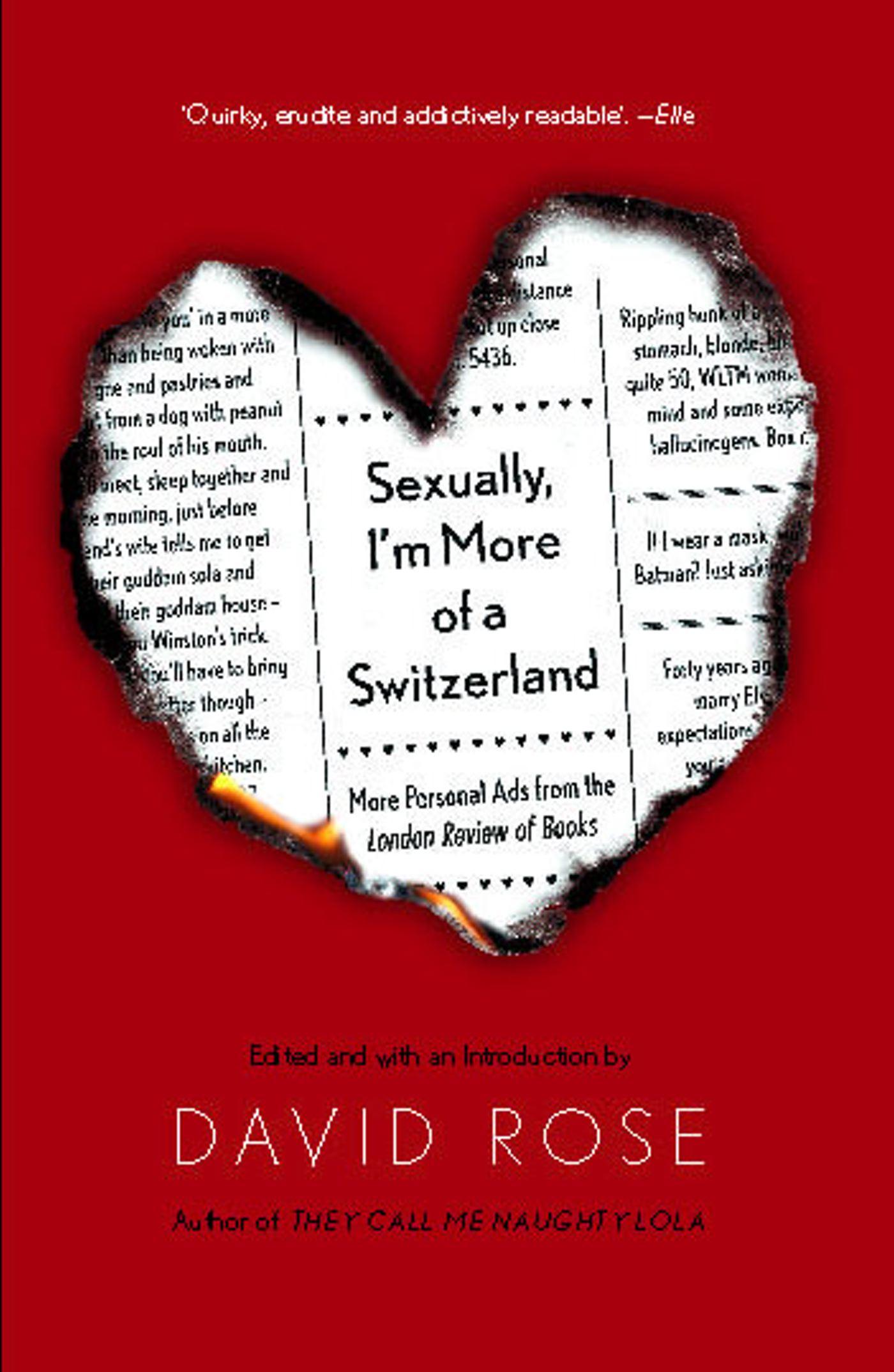 Vorderes Coverbild Sexually, I'm More of a Switzerland