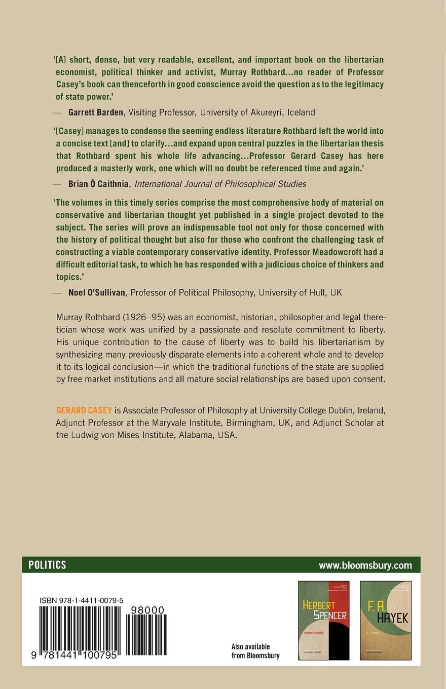 Rückseitencover Murray Rothbard