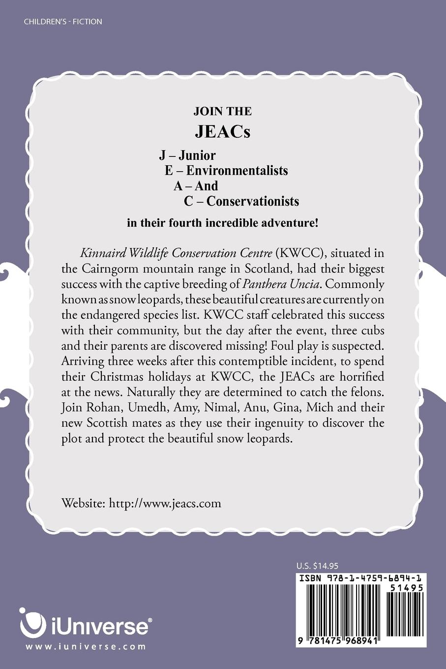 Rückseitencover Can Snow Leopards Roar?