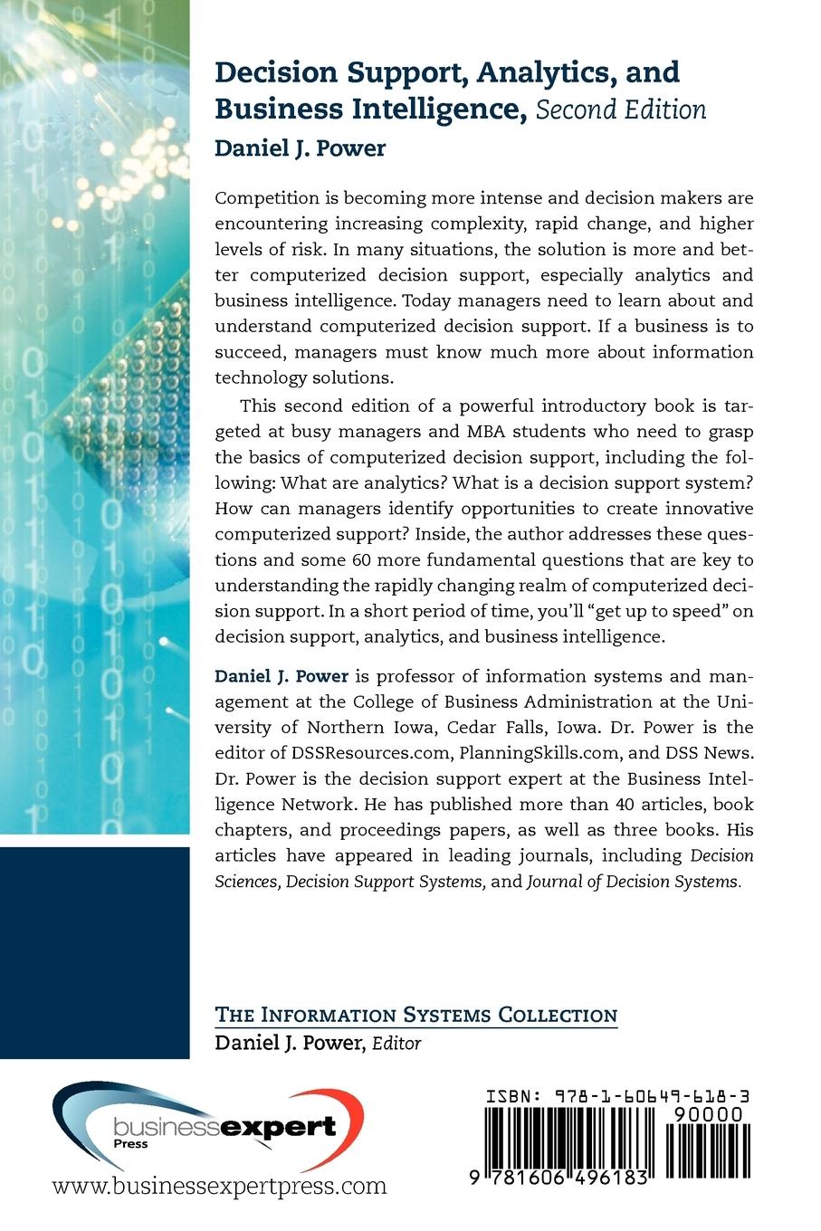 Rückseitencover Decision Support, Analytics, and Business Intelligence, Second Edition