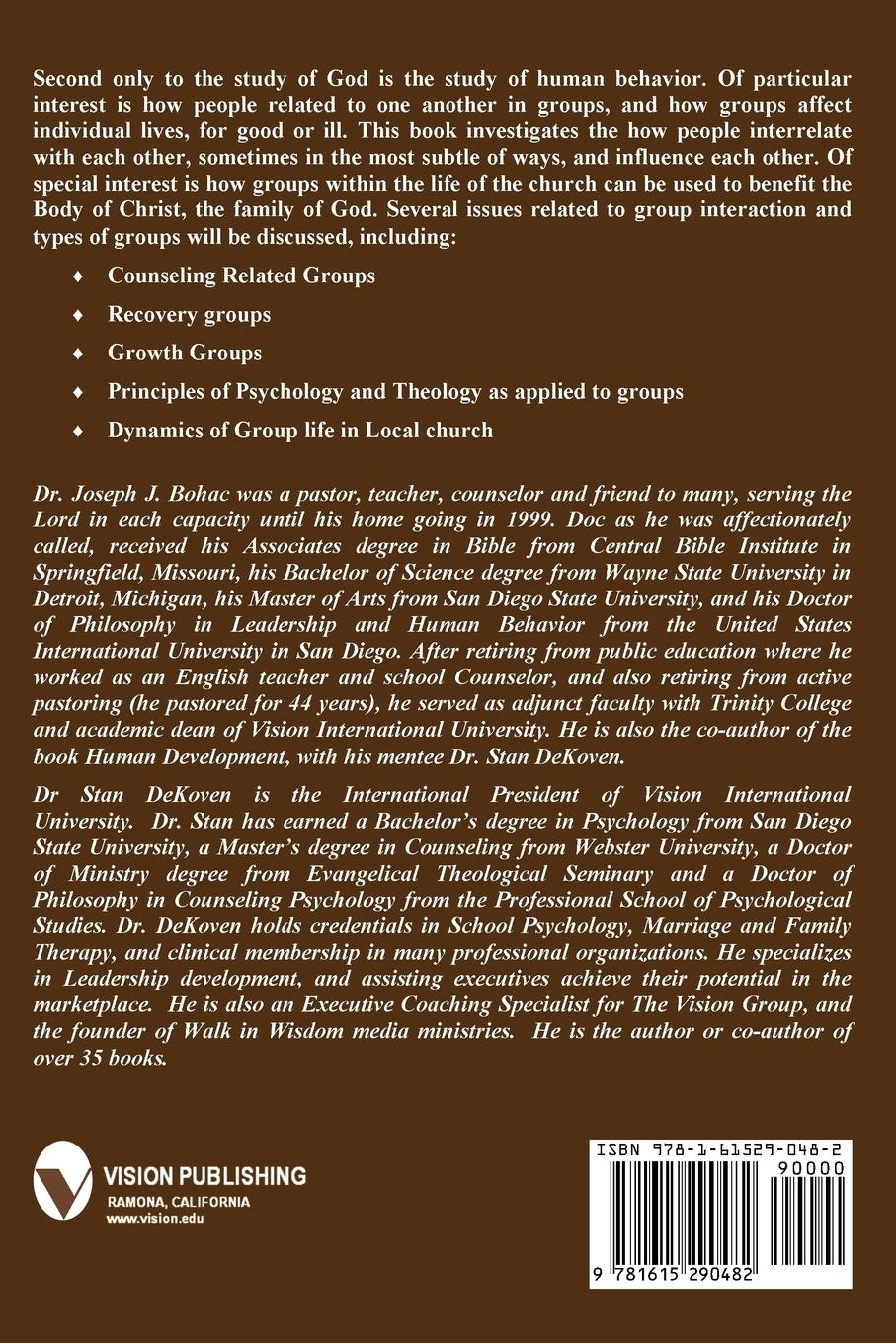 Rückseitencover Group Dynamics