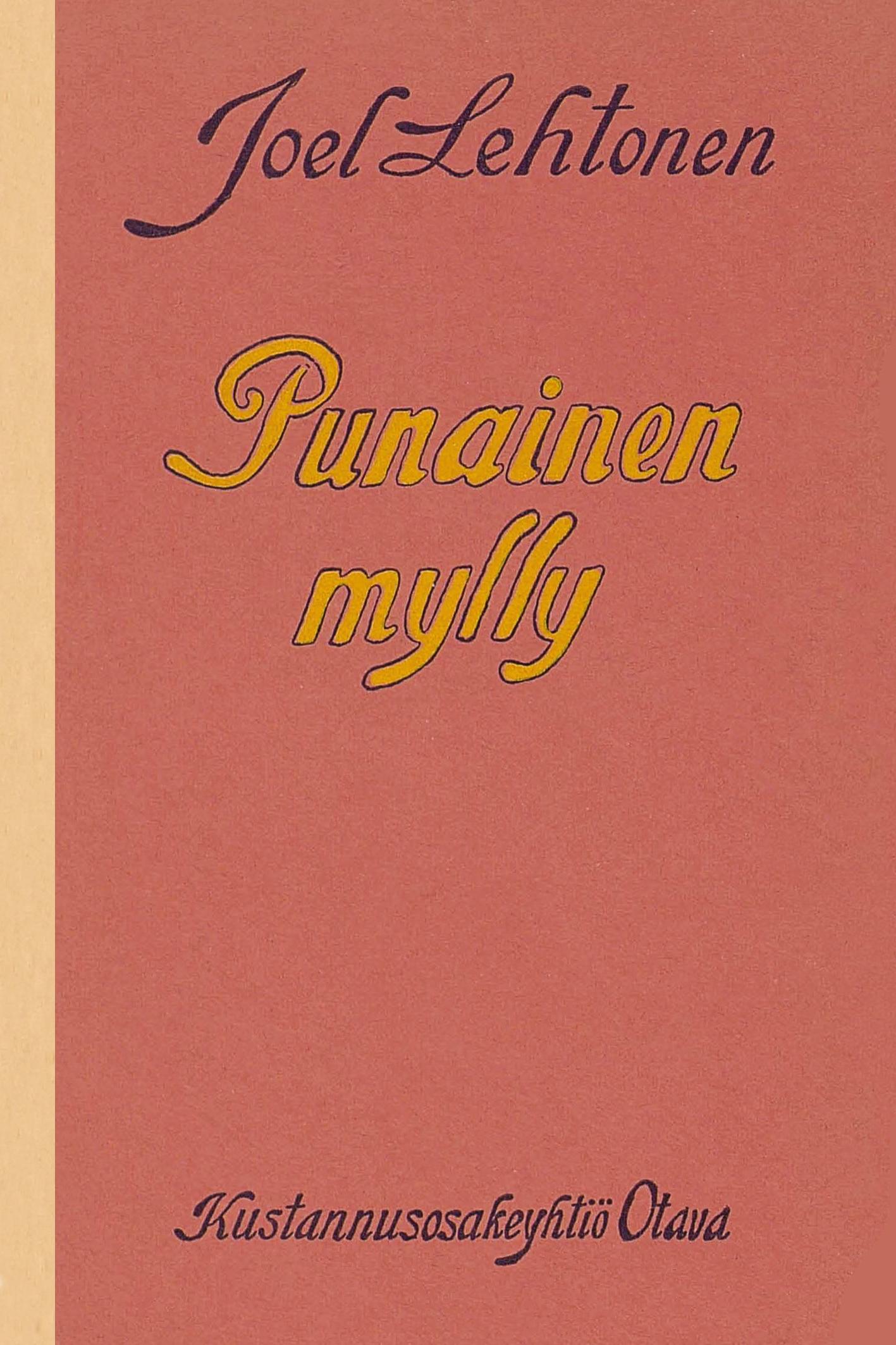 Vorderes Coverbild Punainen mylly