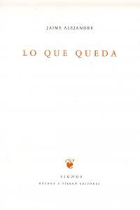 Vorderes Coverbild Lo que queda