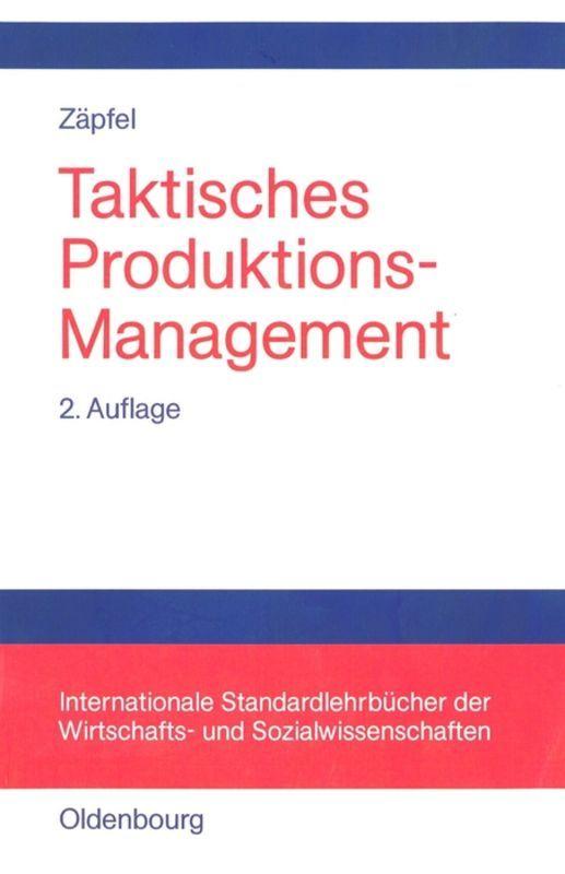 Vorderes Coverbild Taktisches Produktions-Management