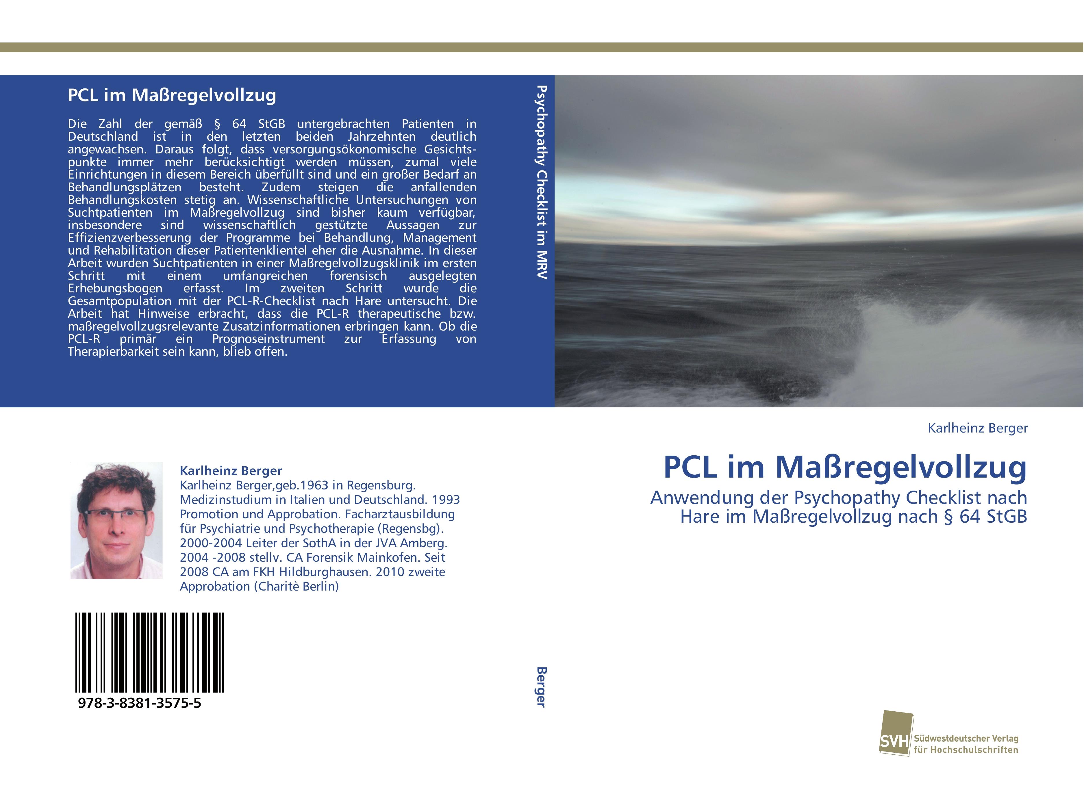 Vorderes Coverbild PCL im Maßregelvollzug