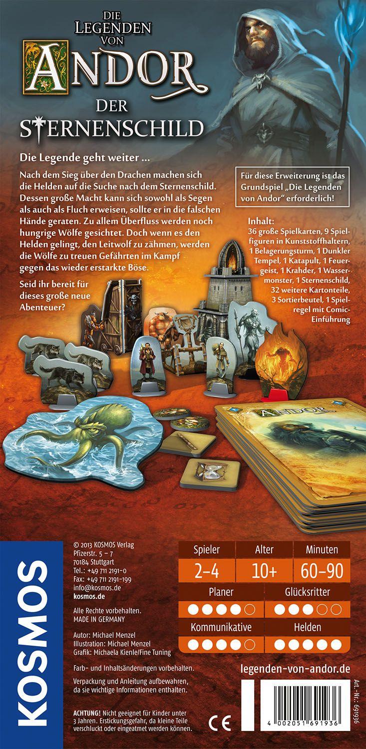 Beispielinhalt (Bild) Die Legenden von Andor - Erweiterung - Der Sternenschild