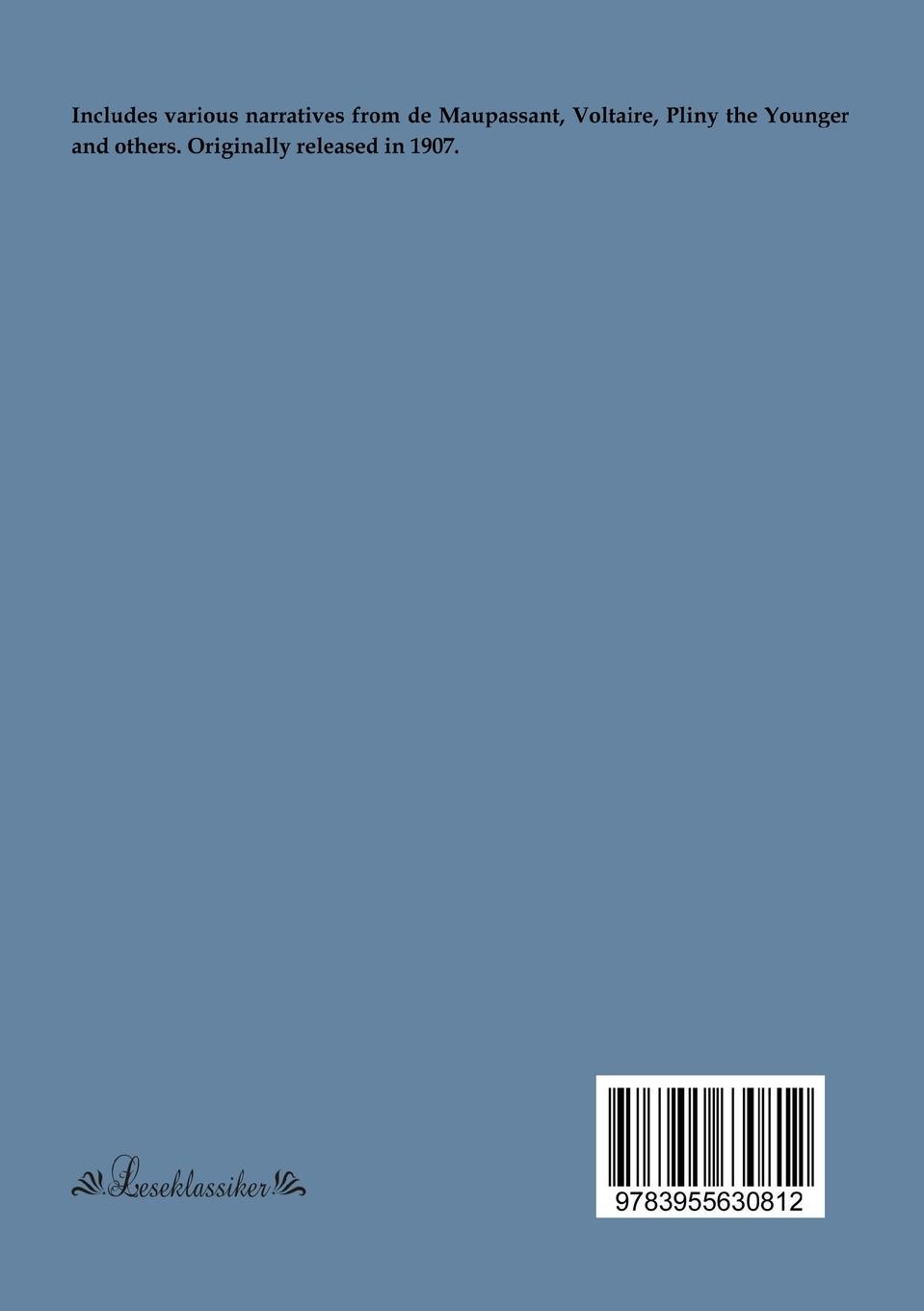 Rückseitencover French, Italian, Spanish, Latin Mystery Stories