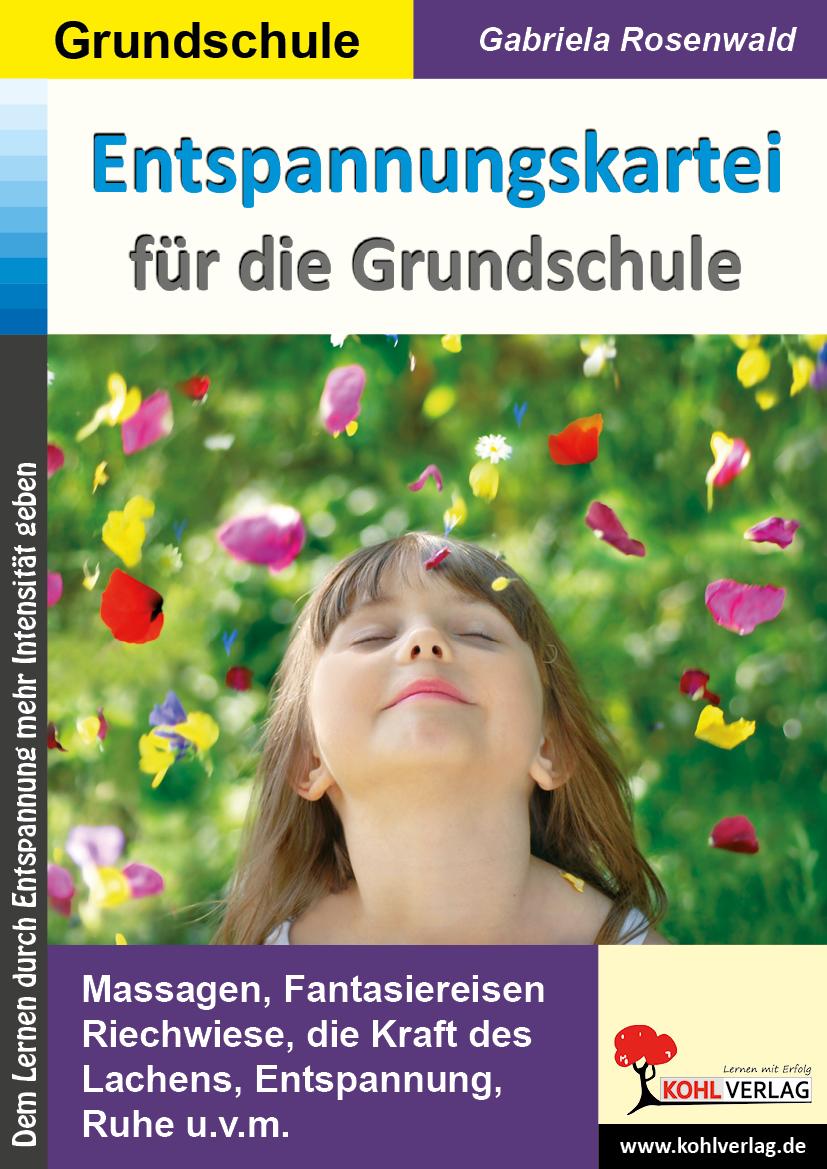 Vorderes Coverbild Entspannungskartei für die Grundschule