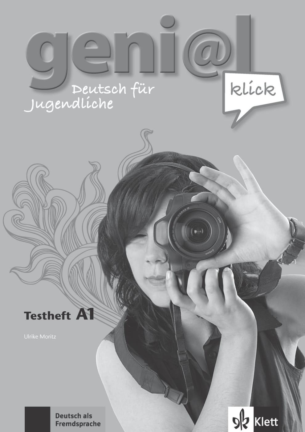 Vorderes Coverbild geni@l klick A1 - Testheft mit Audio-CD