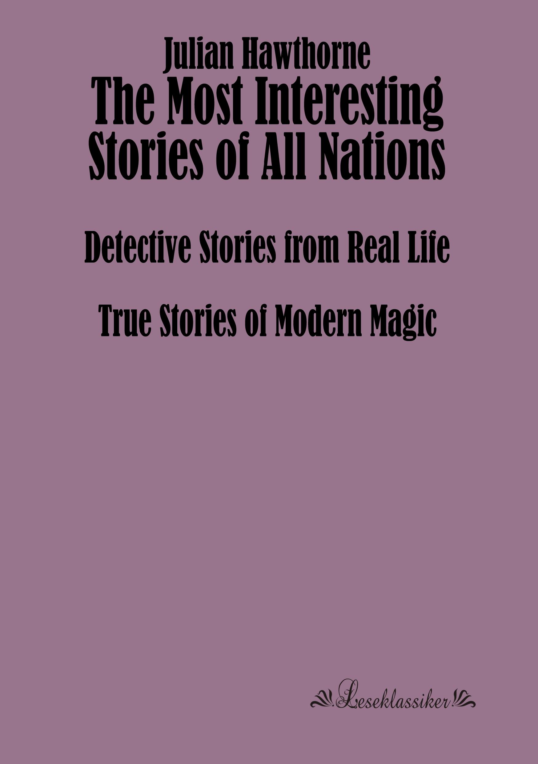 Vorderes Coverbild The Most Interesting Stories of All Nations