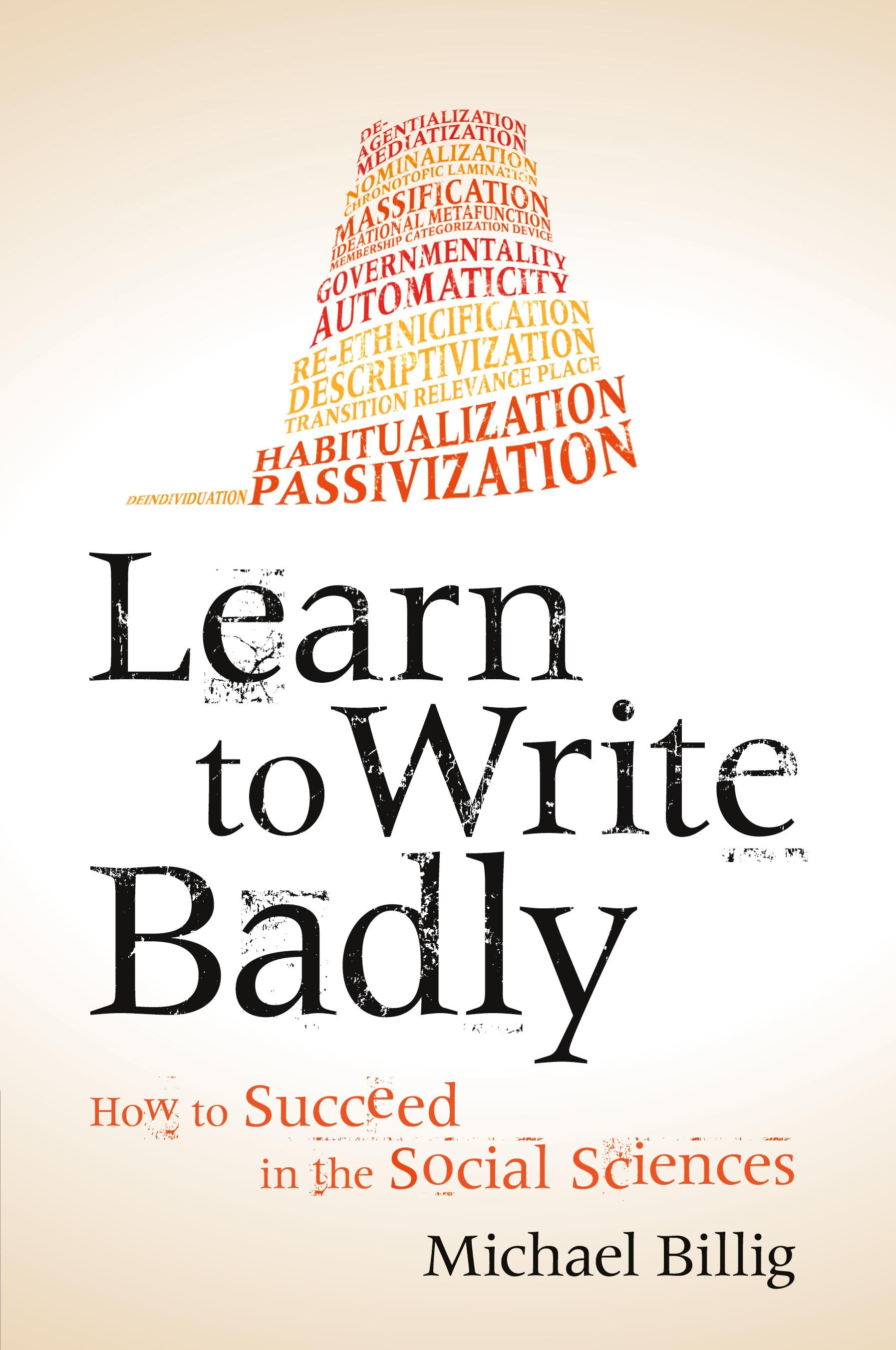 Vorderes Coverbild Learn to Write Badly