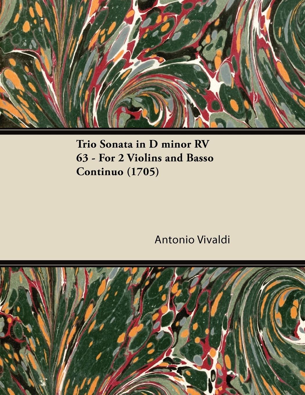 Vorderes Coverbild Trio Sonata in D minor RV 63 - For 2 Violins and Basso Continuo (1705)