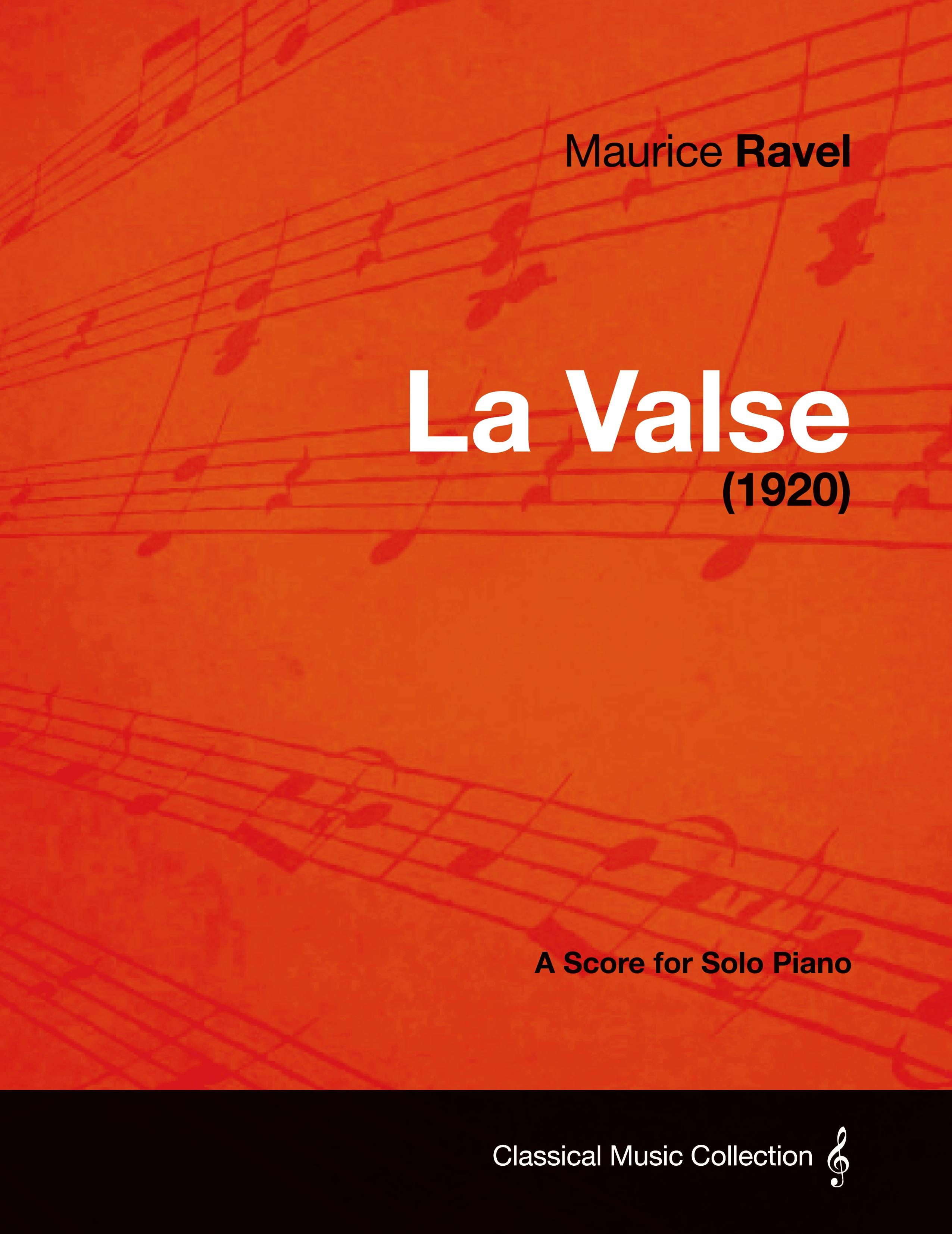 Vorderes Coverbild La Valse - A Score for Solo Piano (1920)