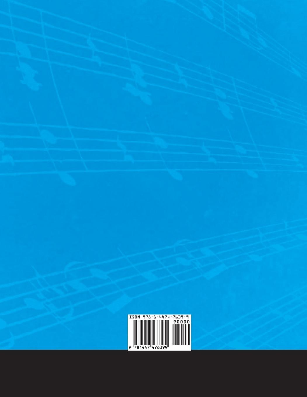 Rückseitencover 6 Pieces - A Score for Solo Piano Op.51 (1882)
