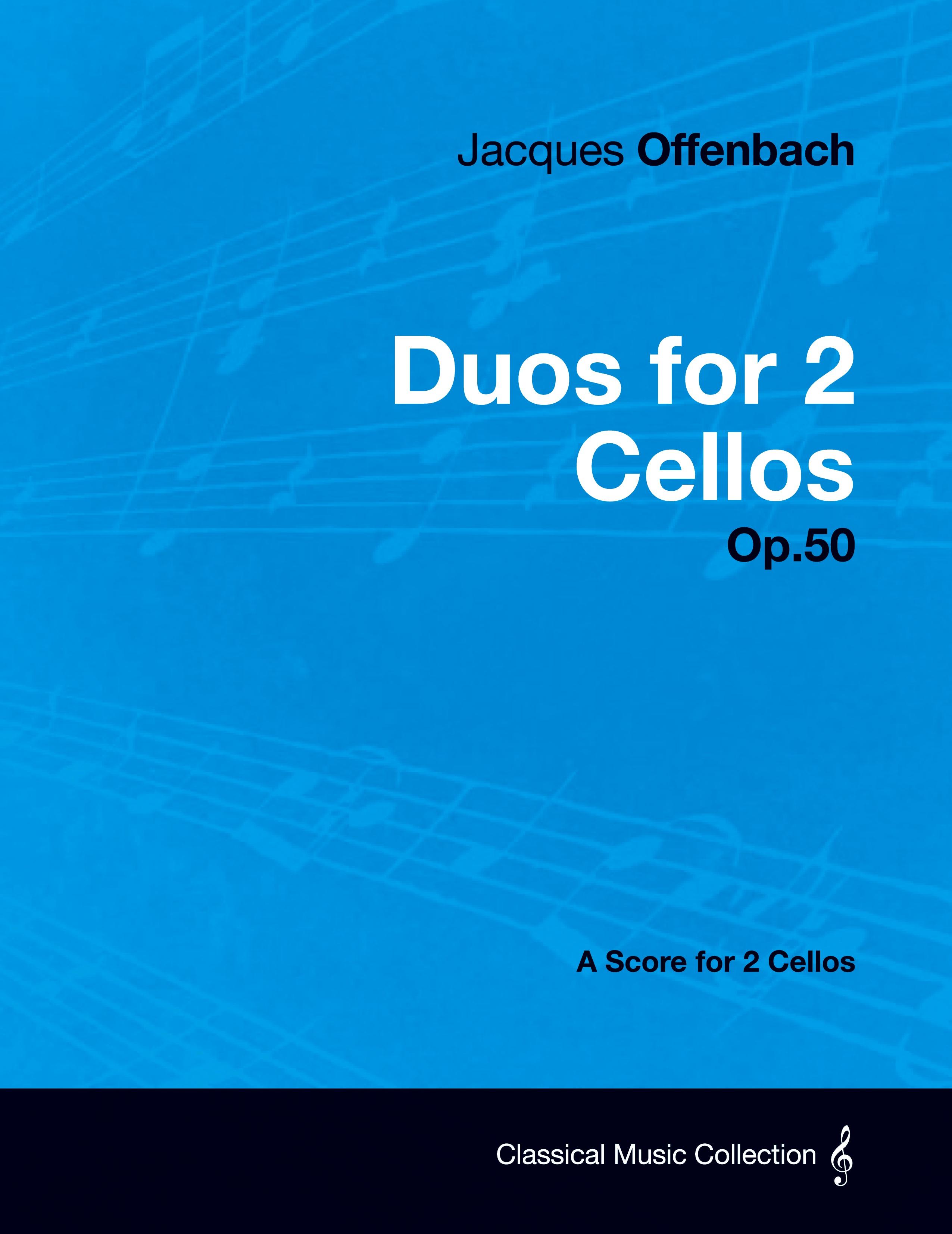 Vorderes Coverbild Duos for 2 Cellos Op.50 - A Score for 2 Cellos