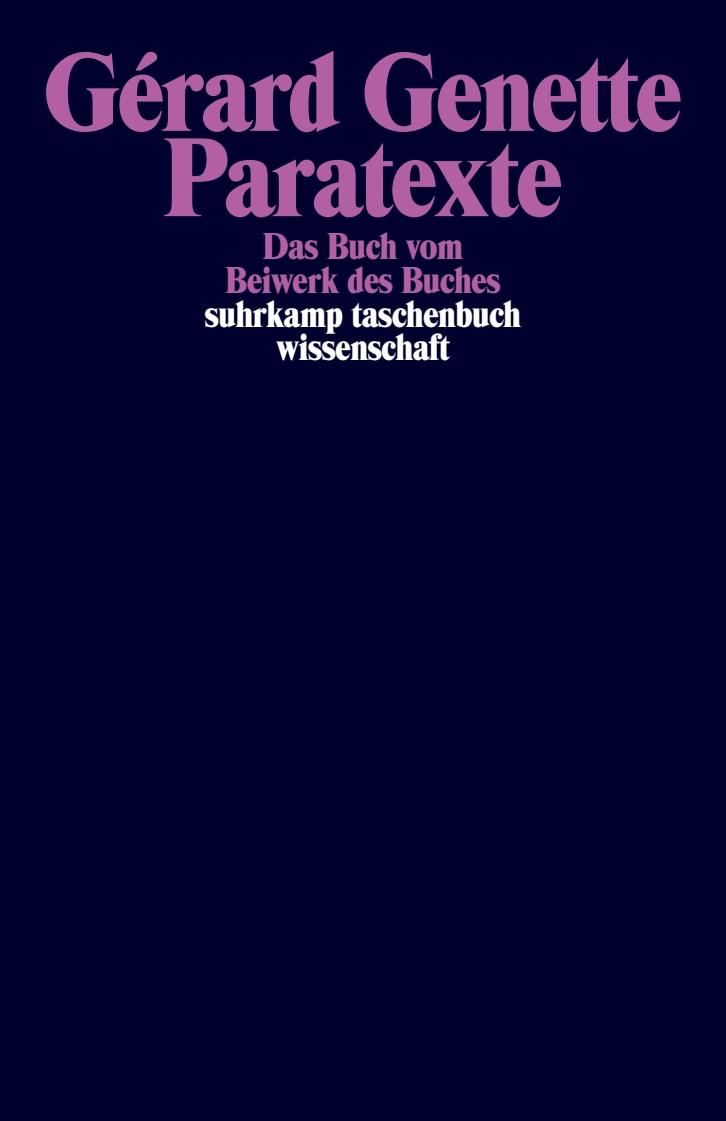 Vorderes Coverbild Paratexte