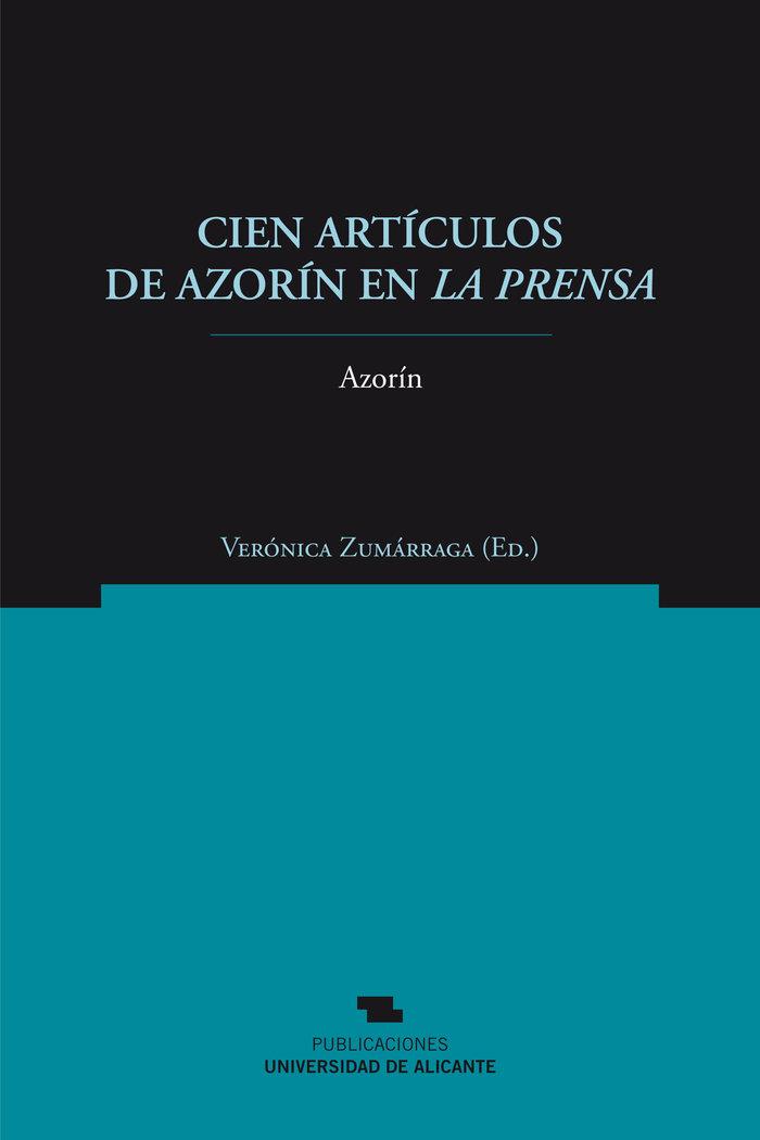 Vorderes Coverbild Cien artículos en Azorín en La Prensa