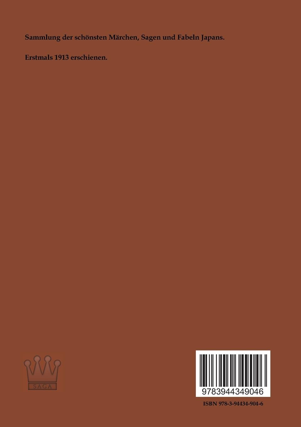 Rückseitencover Märchen aus Japan