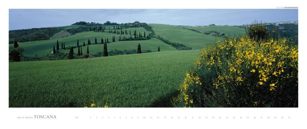 Beispielinhalt (Bild) Toscana - Kalender immerwährend