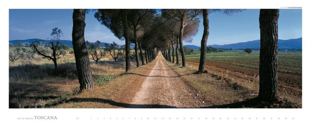 Beispielinhalt (Bild) Toscana - Kalender immerwährend