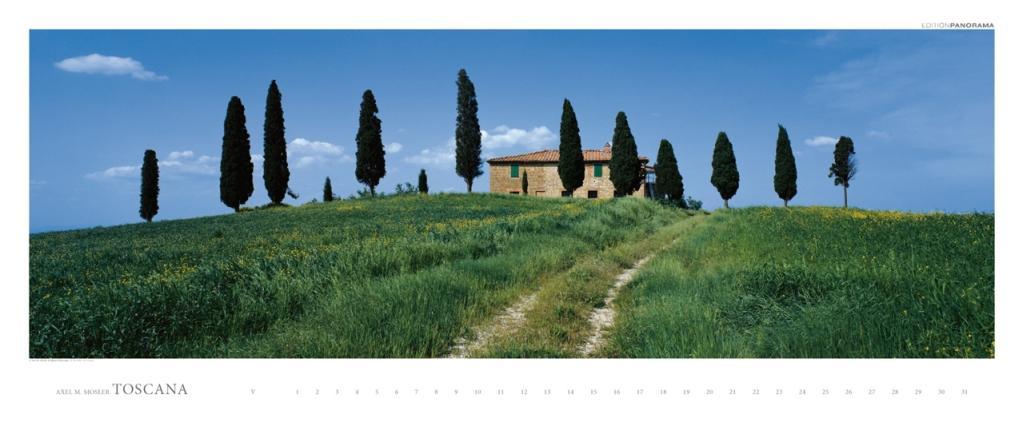 Beispielinhalt (Bild) Toscana - Kalender immerwährend