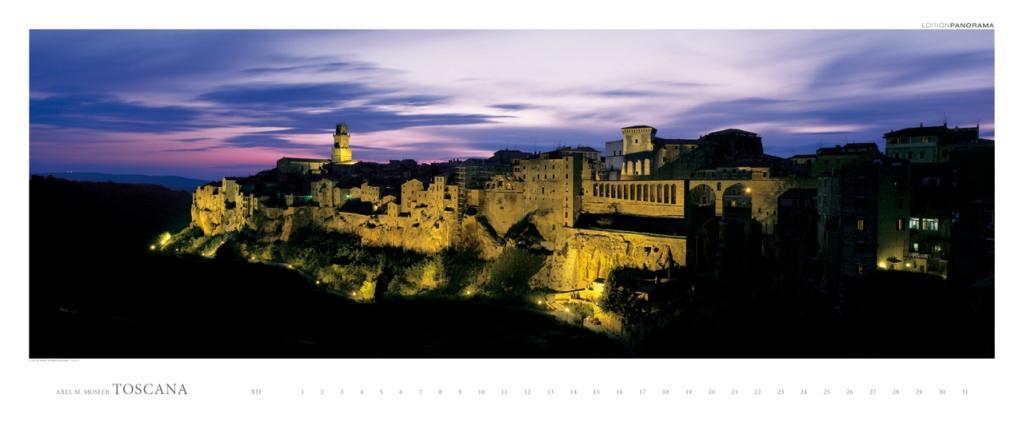 Beispielinhalt (Bild) Toscana - Kalender immerwährend