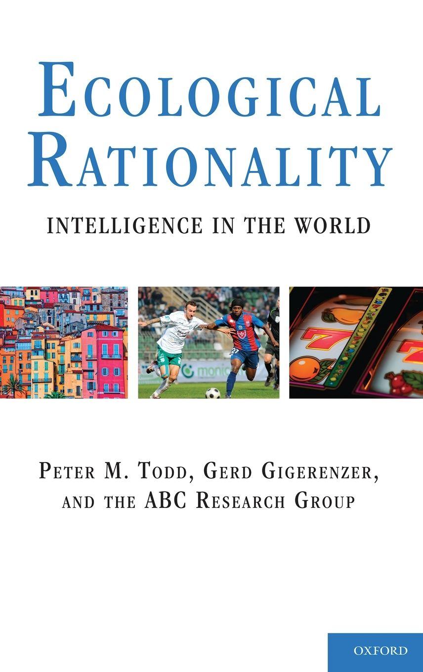 Vorderes Coverbild ECOLOGICAL RATIONALITY INTELL IN WORLD C