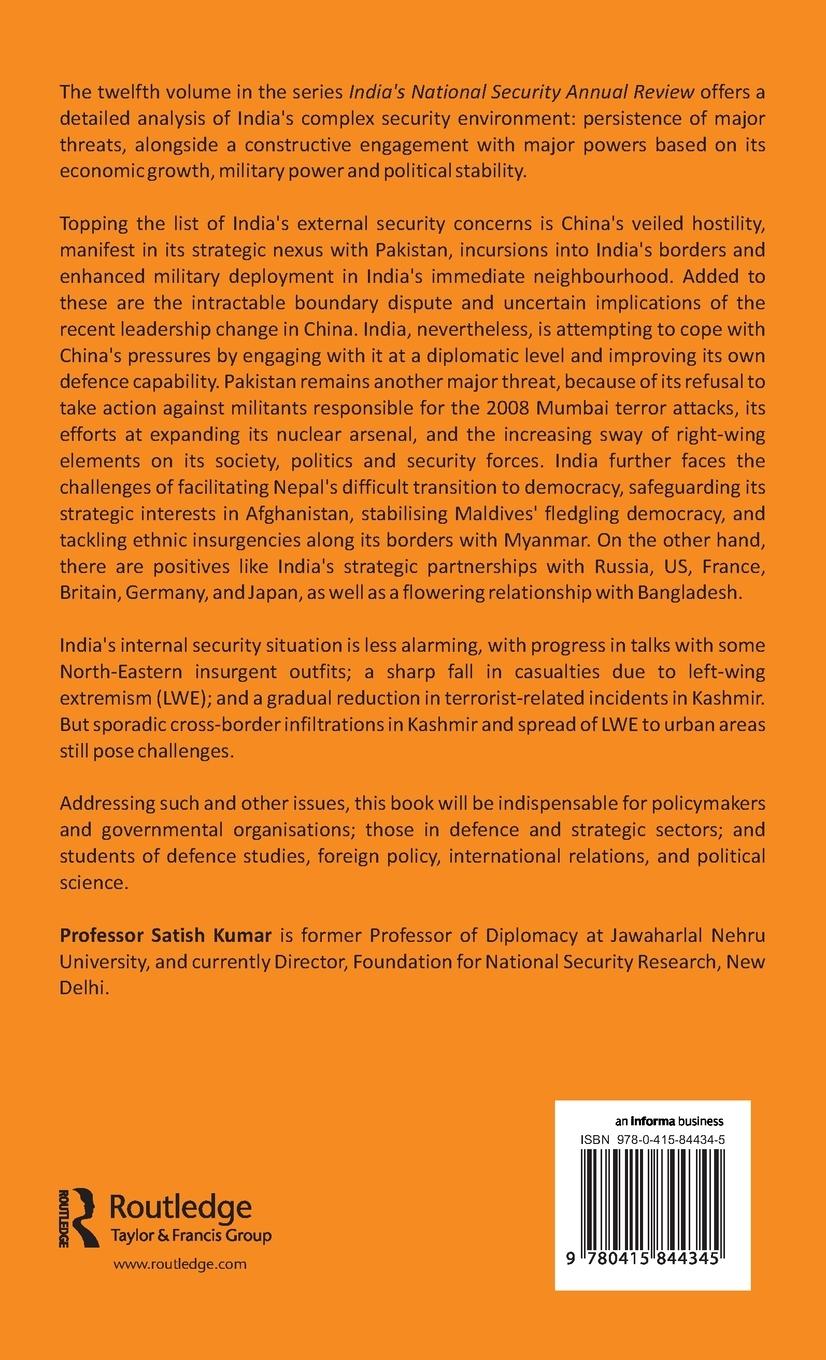 Rückseitencover India's National Security