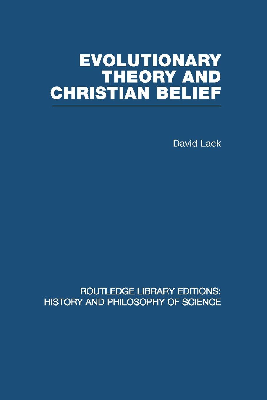 Vorderes Coverbild Evolutionary Theory and Christian Belief