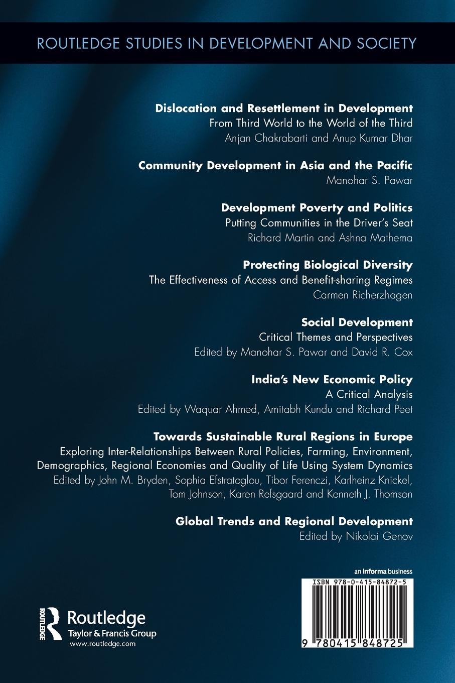 Rückseitencover Global Trends and Regional Development