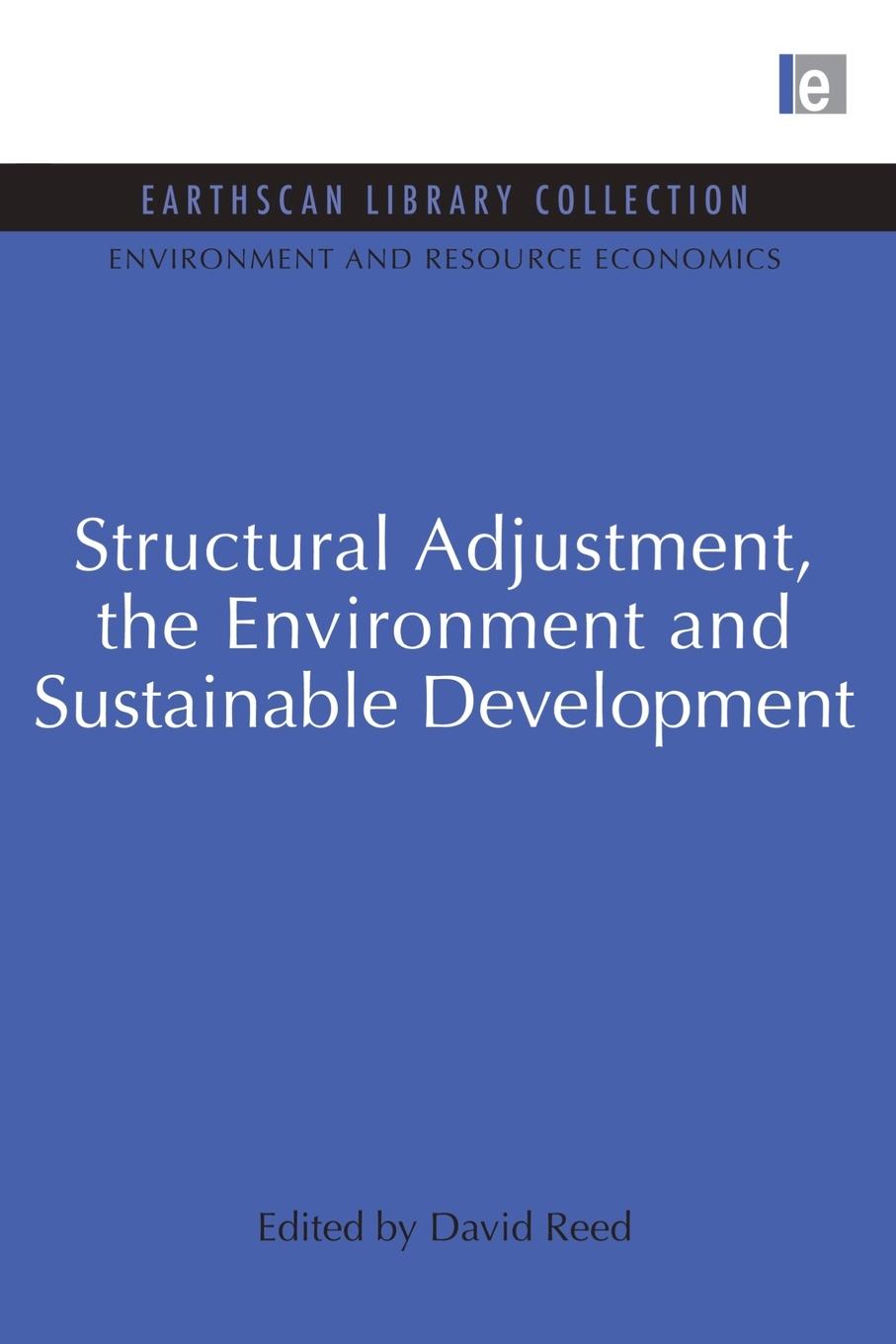 Vorderes Coverbild Structural Adjustment, the Environment and Sustainable Development