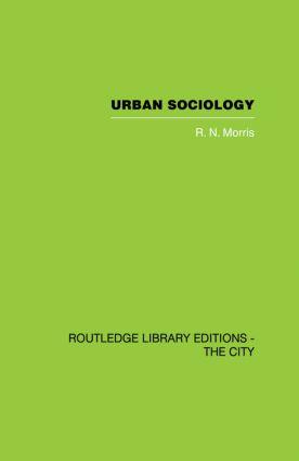 Vorderes Coverbild Urban Sociology