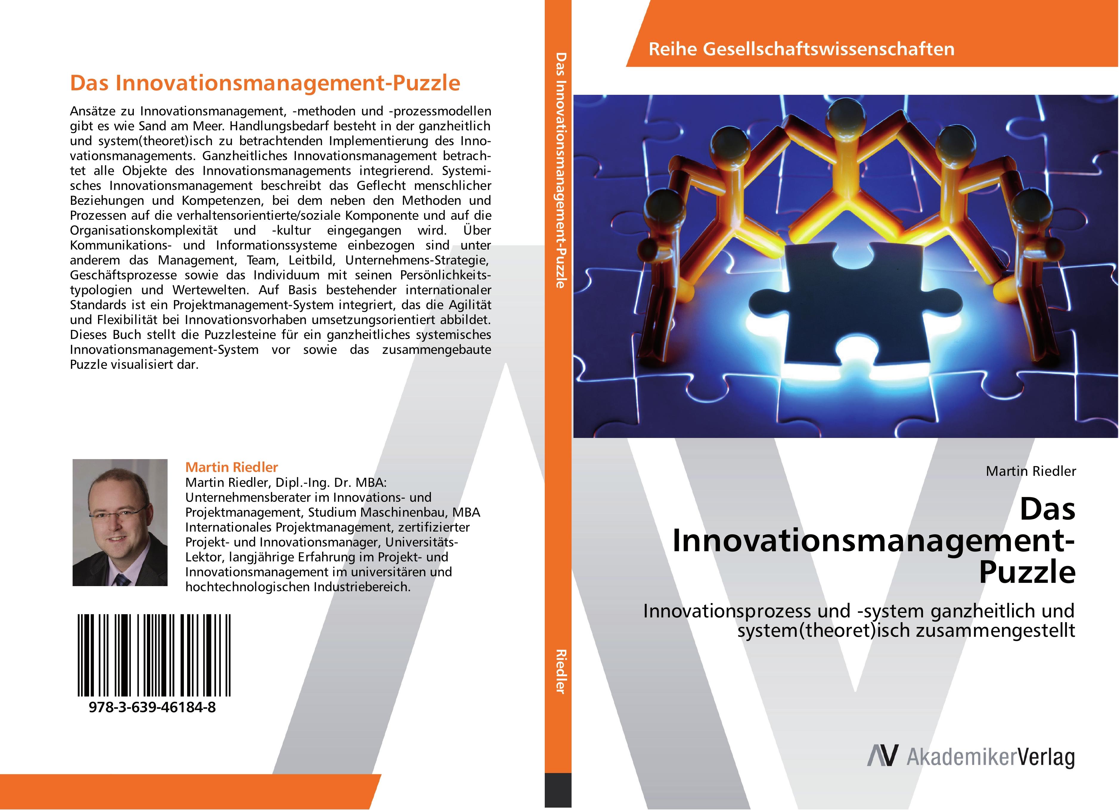 Vorderes Coverbild Das Innovationsmanagement-Puzzle