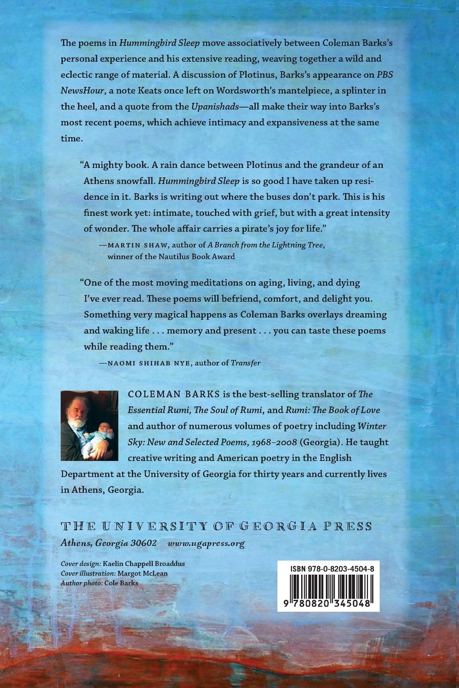 Rückseitencover Hummingbird Sleep