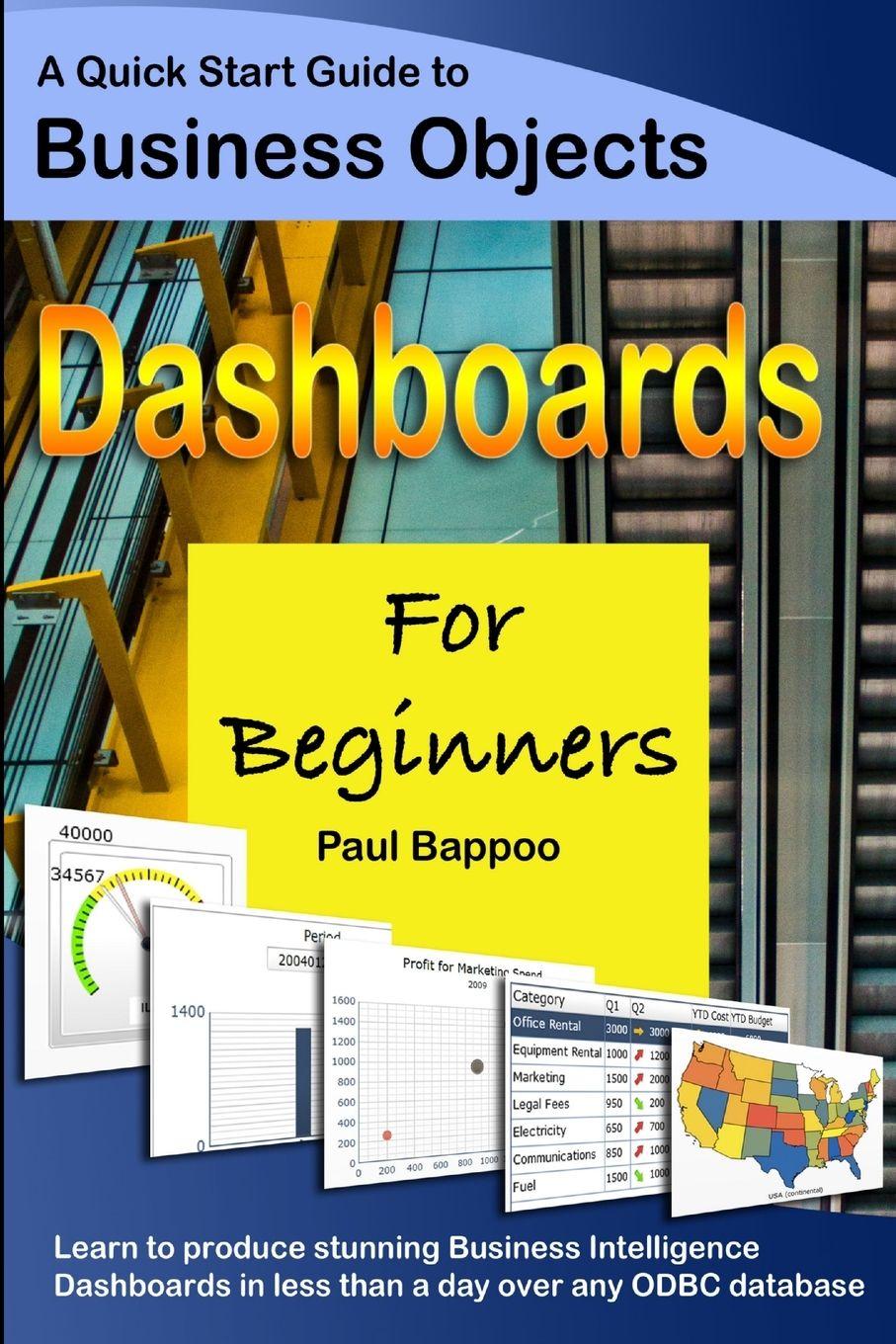 Vorderes Coverbild Business Objects Dashboards for Beginners