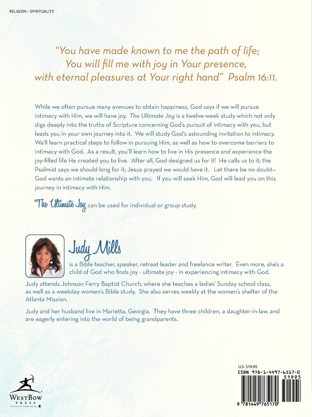 Rückseitencover The Ultimate Joy