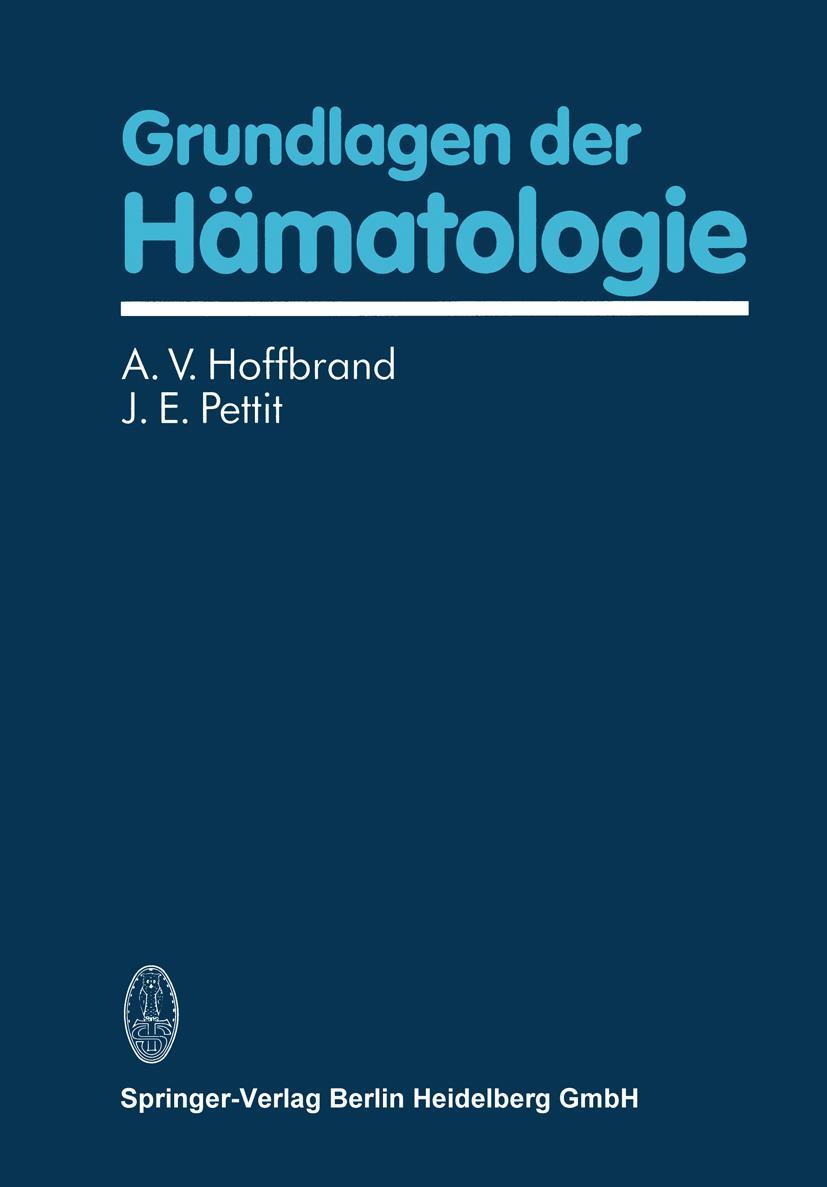 Vorderes Coverbild Grundlagen der Hämatologie