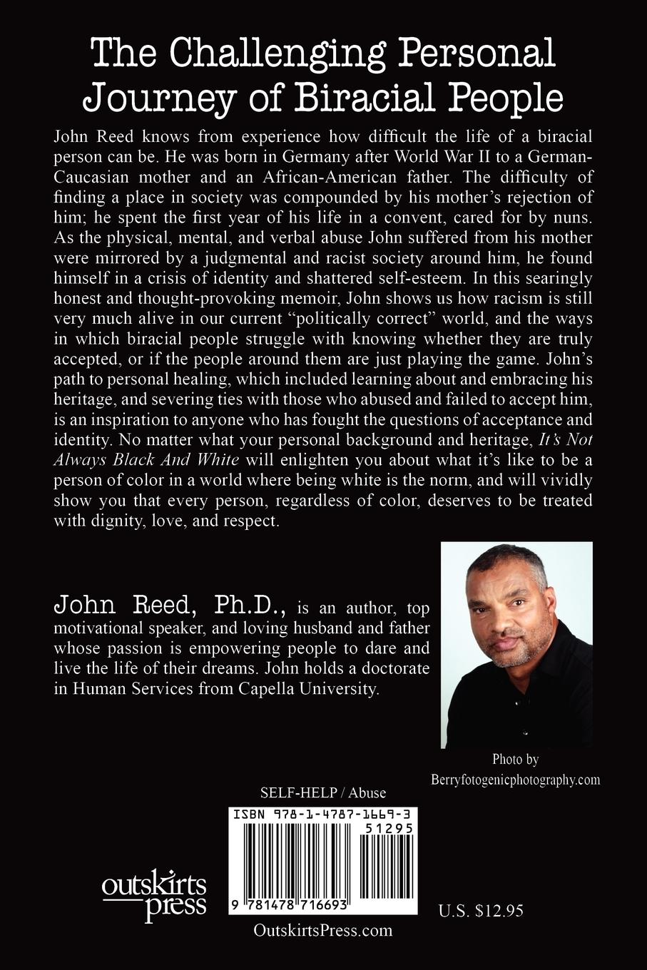 Rückseitencover It's Not Always Black And White