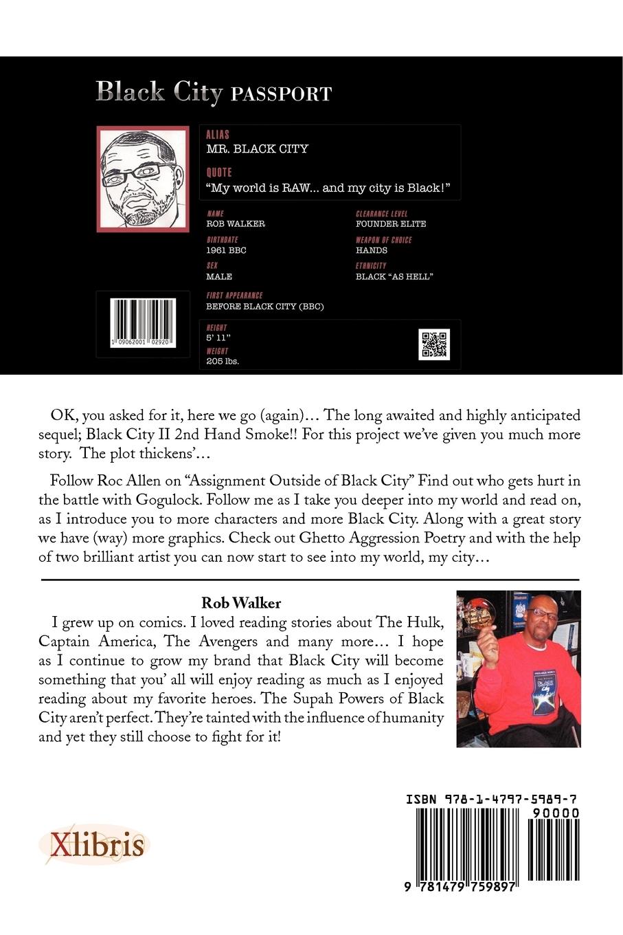 Rückseitencover Black City II