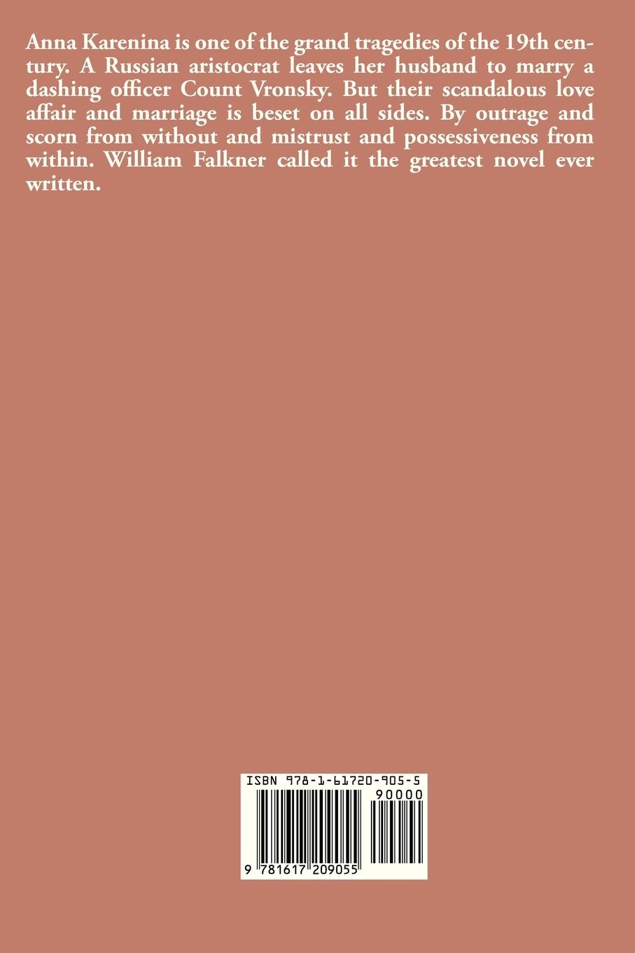 Rückseitencover Anna Karenina