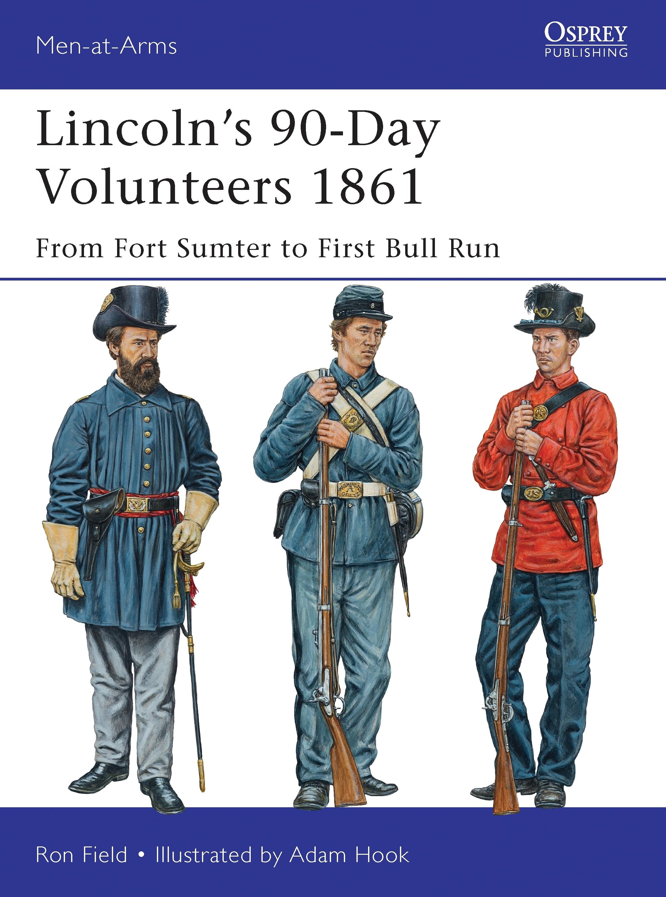 Vorderes Coverbild Lincoln's 90-Day Volunteers 1861