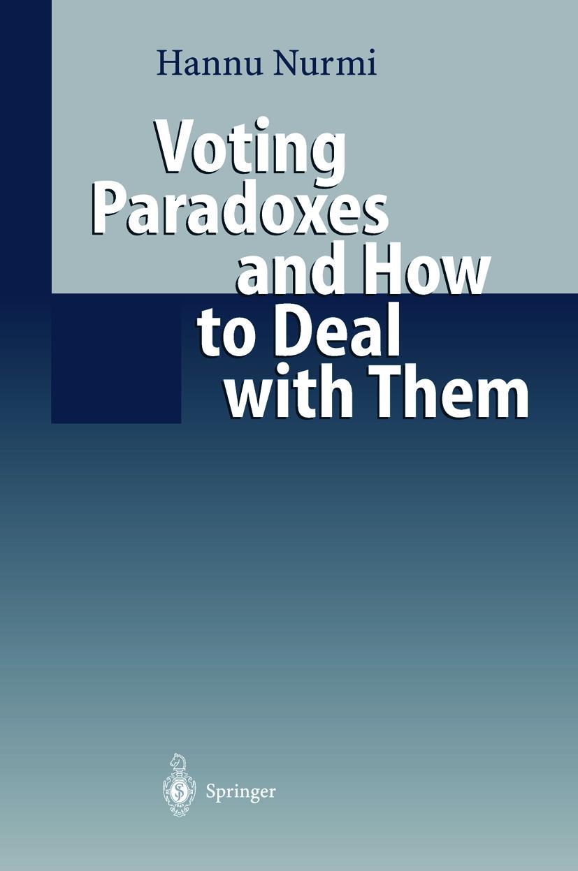 Vorderes Coverbild Voting Paradoxes and How to Deal with Them