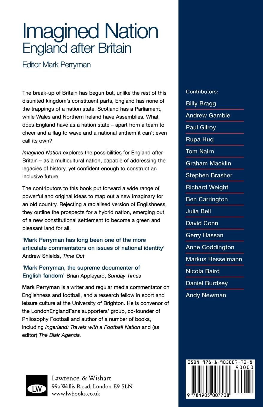 Rückseitencover Imagined Nation