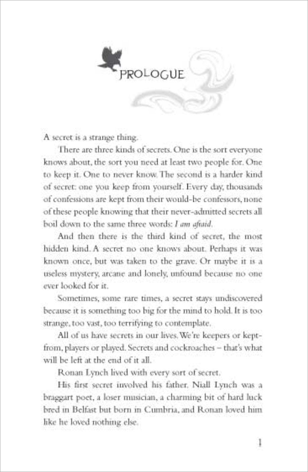 Beispielinhalt (Bild) Raven Cycle 2. The Dream Thieves