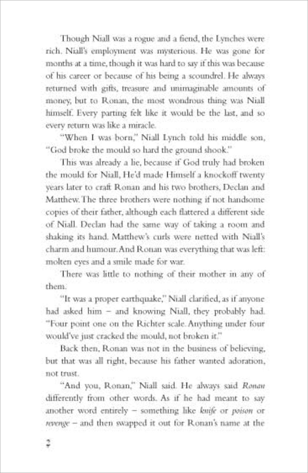 Beispielinhalt (Bild) Raven Cycle 2. The Dream Thieves