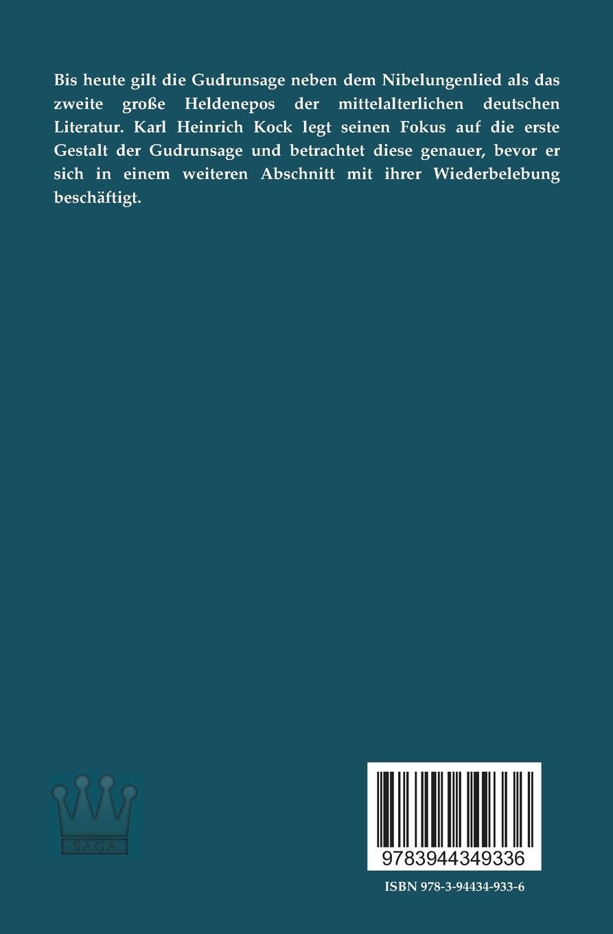 Rückseitencover Die Gudrunsage