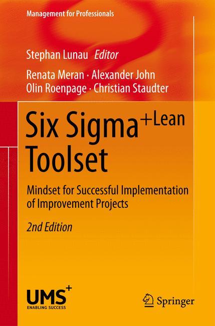 Vorderes Coverbild Six Sigma+Lean Toolset
