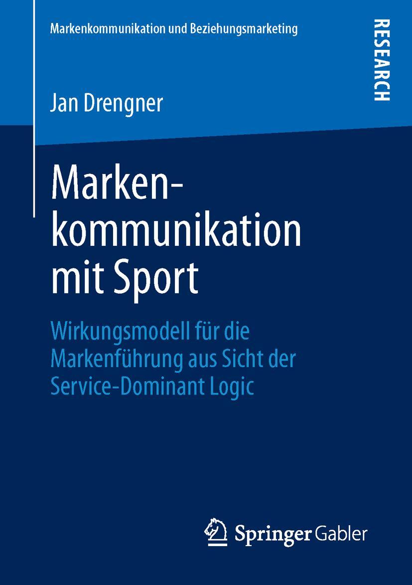 Vorderes Coverbild Markenkommunikation mit Sport