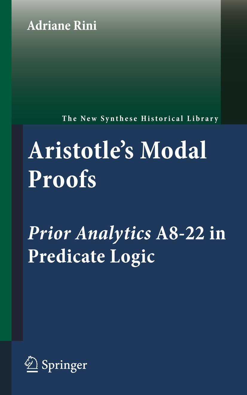 Vorderes Coverbild Aristotle's Modal Proofs